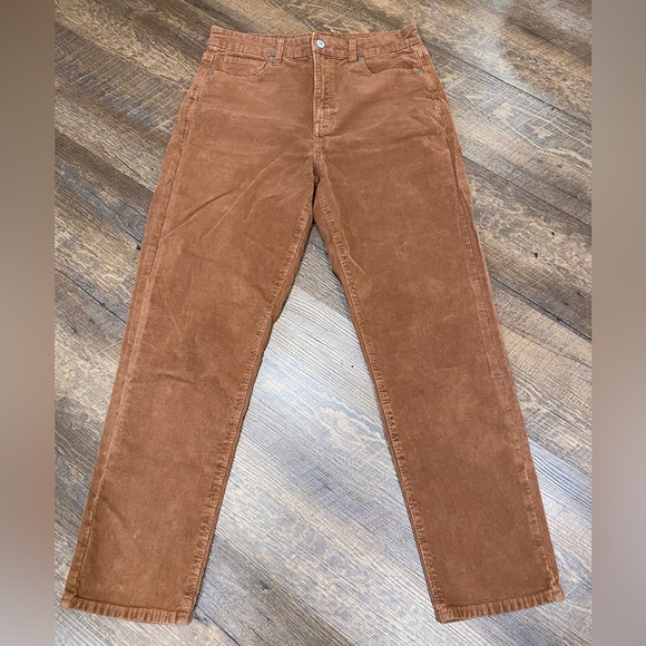 American Eagle corduroy pants, size 10R , super stretch, cinnamon color - Picture 1 of 5